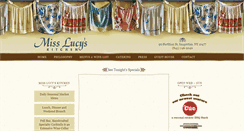 Desktop Screenshot of misslucyskitchen.com